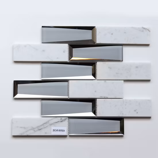 Neueste Gussglas-Mosaikfliesen für Wand- und Küchenrückwände
