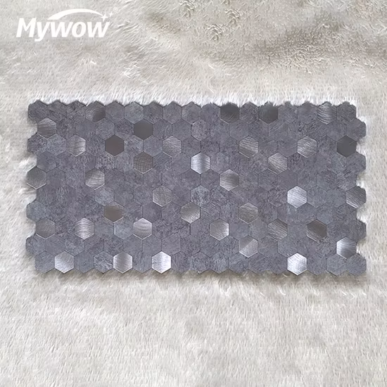 Selbstklebender und wasserfester PVC-Mosaik-Wandaufkleber