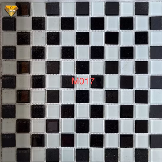 China maßgeschneiderte Versorgung Glasfliesen Mosaik dekorativ Toller Preis Mosaikfliesen Glasmosaik für Wohnzimmer