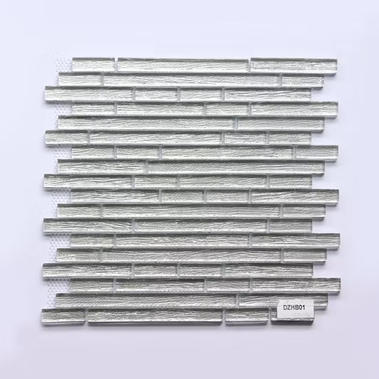 China Küche Kristallfliesen Wandaufkleber Diamant Metallic Spiegel Mosaikfliese für Küche Backsplash Mosaik Wandaufkleber