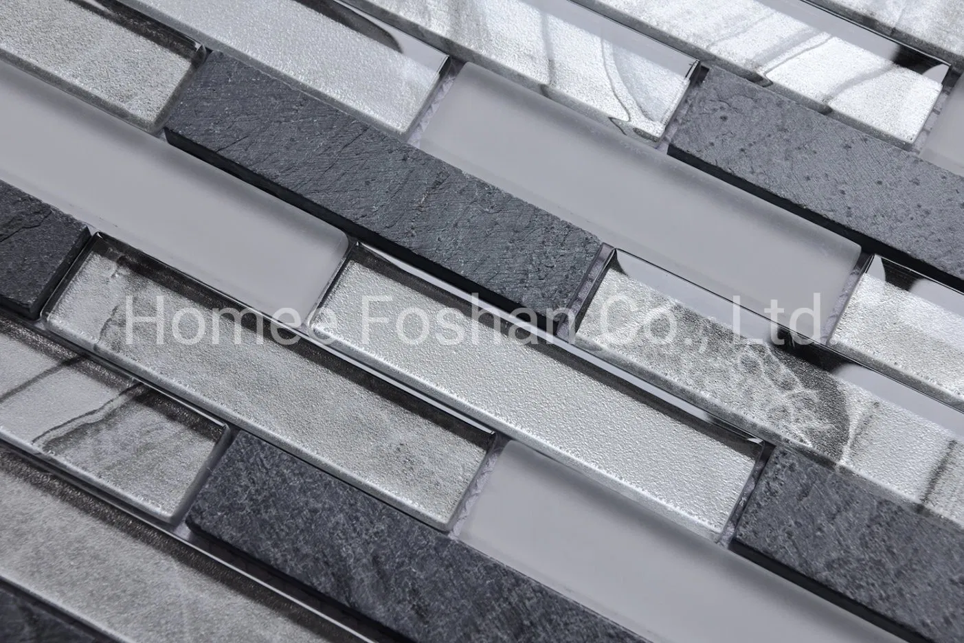 Metallische Inkjet-Glasstein-Mosaikfliese