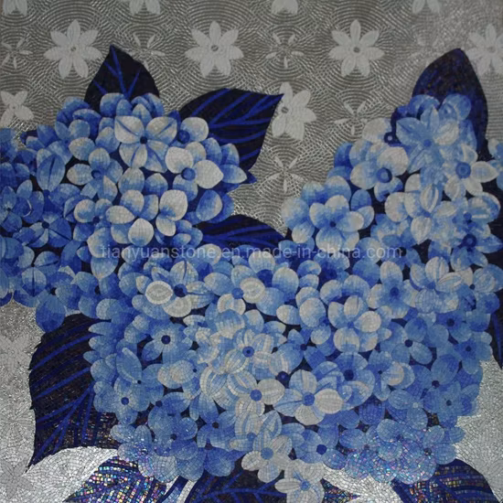 Maßgeschneiderte Glaswandkunst-Mosaik-Wandfliese