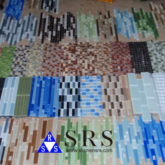 Farbiges Kaltsprühglas, Mosaik für Heimdekoration (G855017)